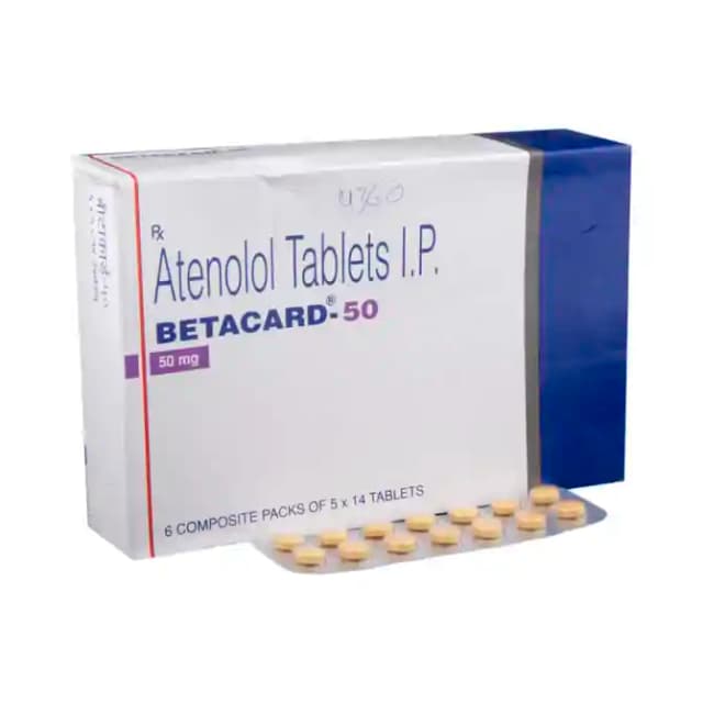 Betacard 50 (14 tablets in 1 strip)