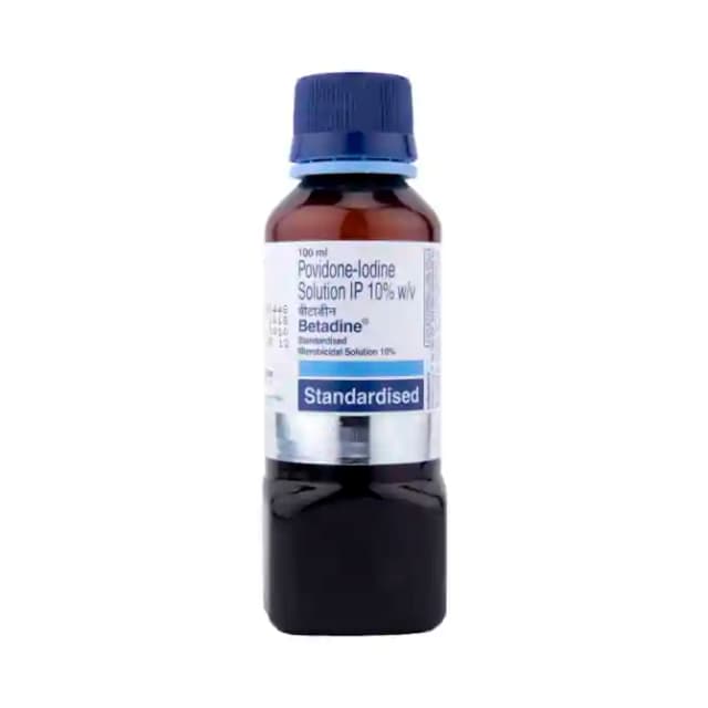 Betadine 10% Solution (100 ml in 1 bottle)