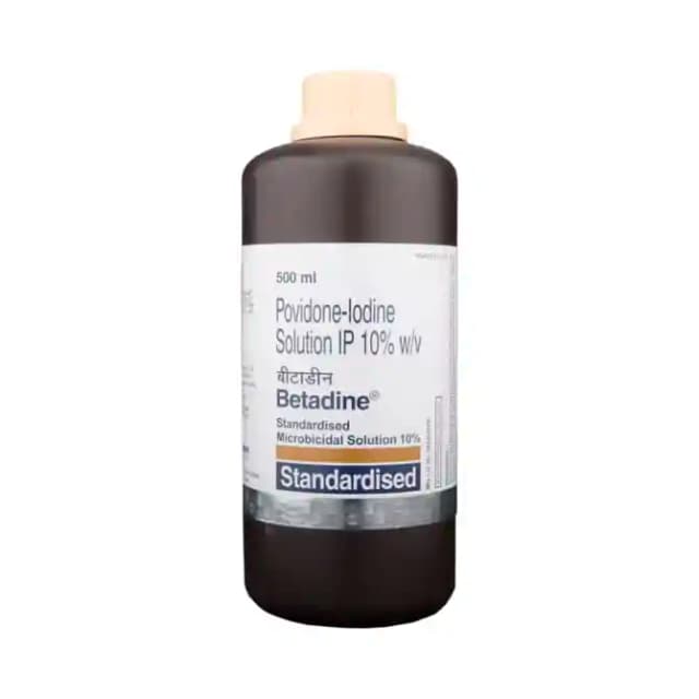 Betadine 10% Solution Large (500 ml in 1 bottle)