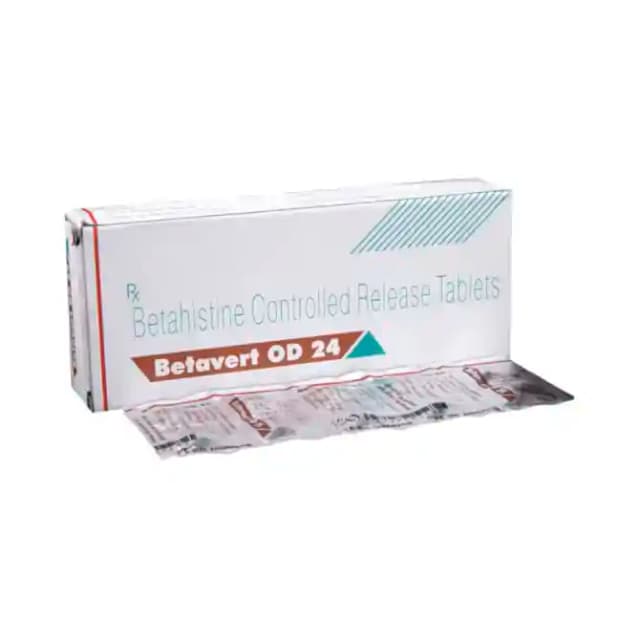 Betavert OD 24 CR (10 tablets cr in 1 strip)