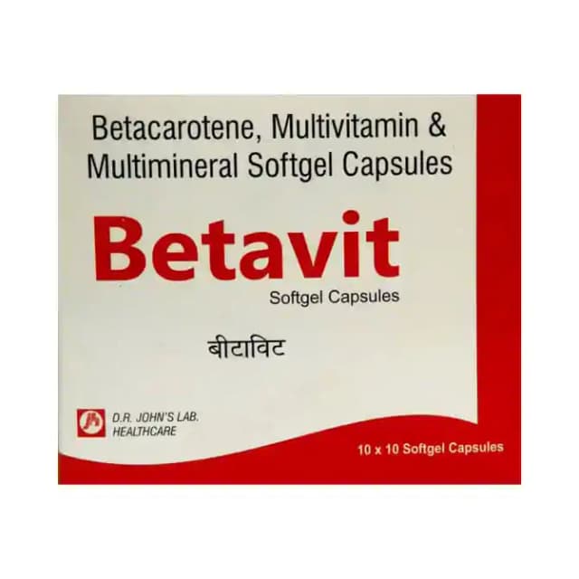 Betavit (1 Strip Of 10 capsules)