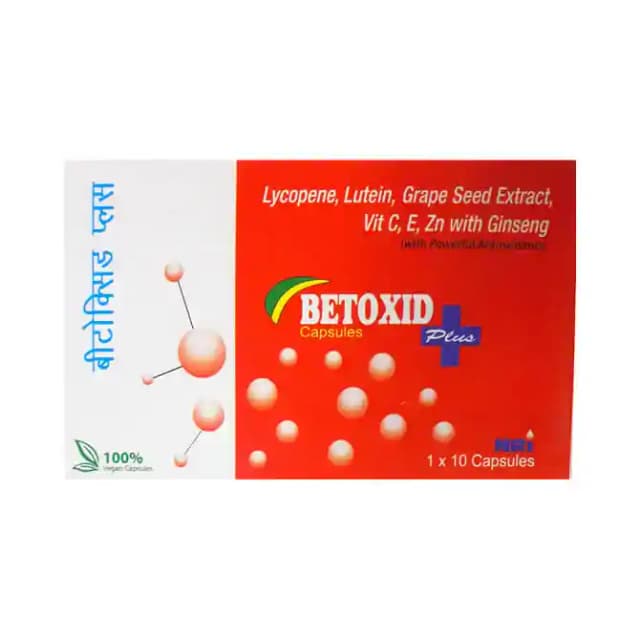 BETOXID PLUS (1 Strip Of 10 capsules)