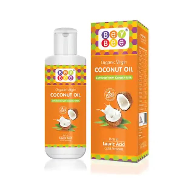 Bey Bee Organic Virgin Coconut Oil (1 Bottle of 100 ml Oil)