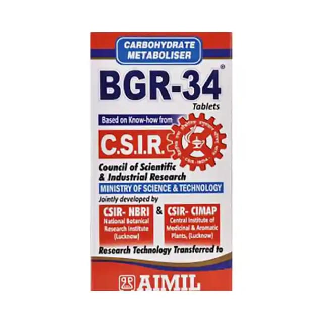 Bgr 34 (100 tablets in 1 bottle)
