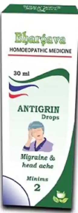 Bhargava Antigrin Drop (1 Bottle of 30 ml Drop)