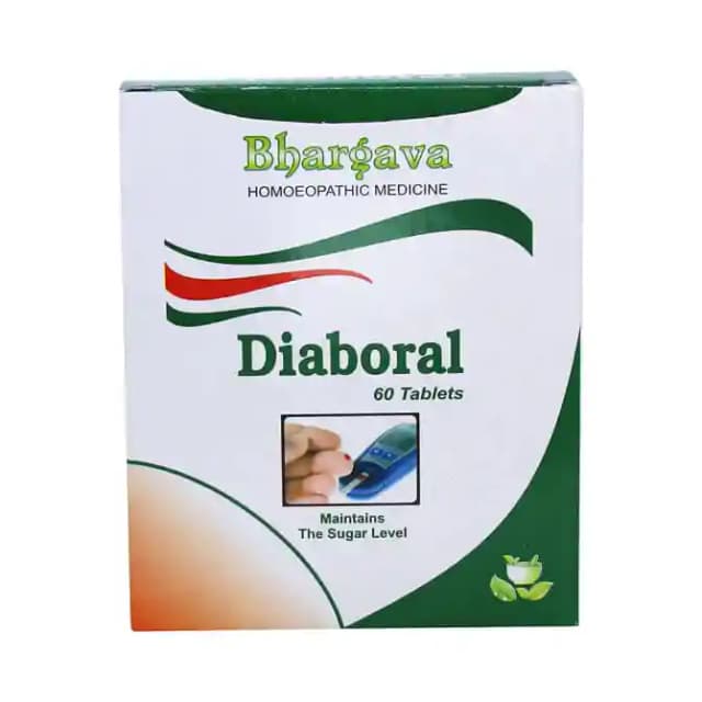 Bhargava Diaboral (1 Box Of 60 tablets)