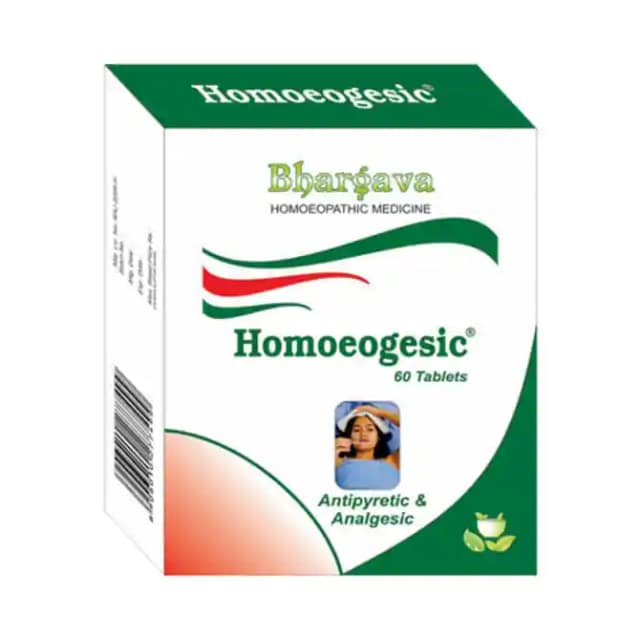 Bhargava Homoeogesic (1 Bottle of 60 tablets)