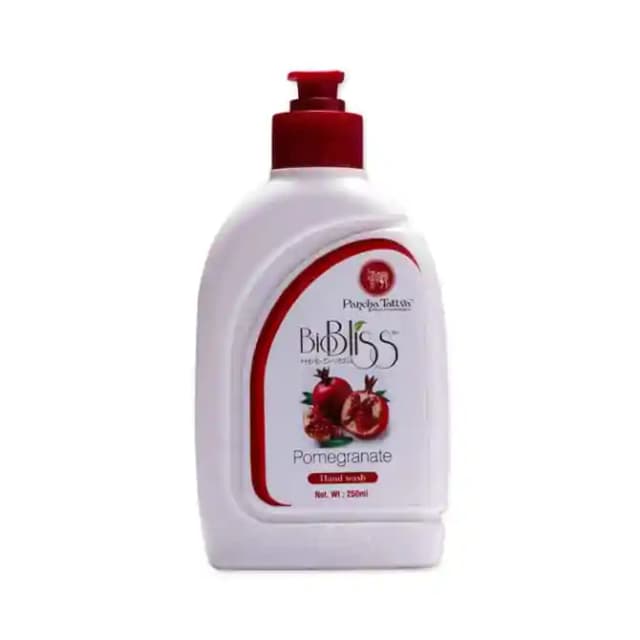 Bibliss Handwash Pomegranate (1 Pump Bottle of 250 ml Liquid)