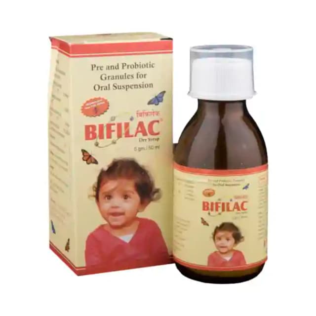 Bifilac Dry Syrup (1 Bottle of 50 ml Dry Syrup)