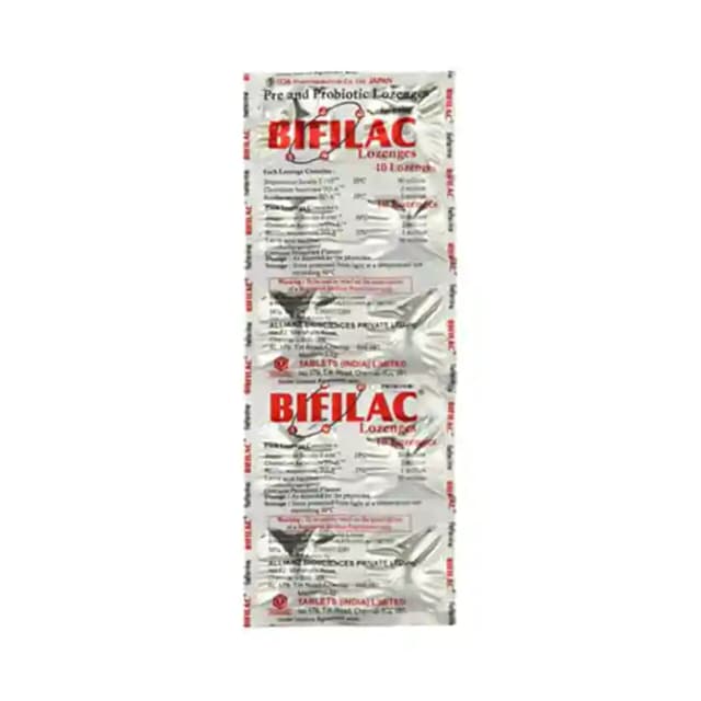 Bifilac Lozenges (1 Strip Of 10 lozenges)
