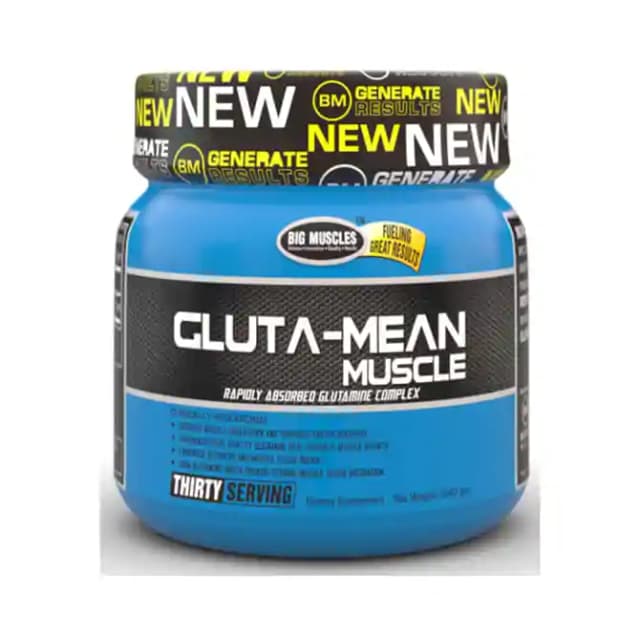 Big Muscles Gluta Mean Muscle (1 Jar Of 240 gm Powder)