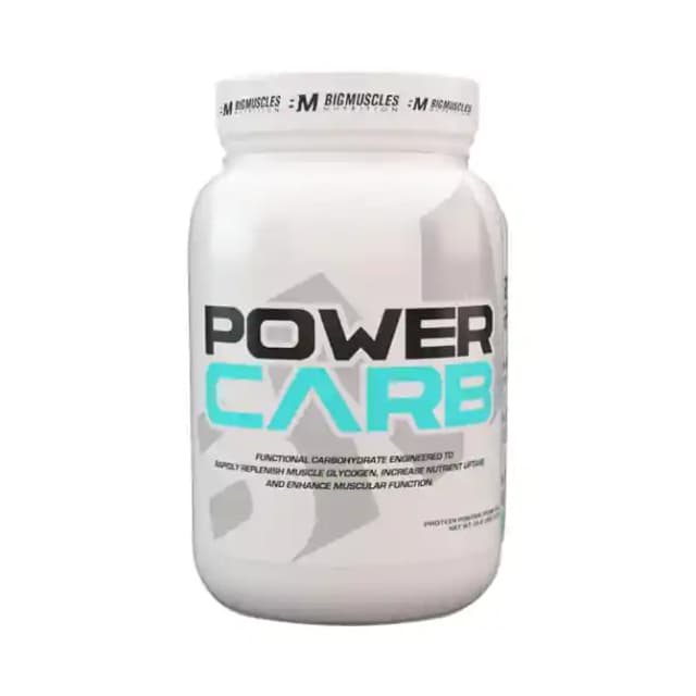 Big Muscles Power Carb Milk Chocolate (1 Jar Of 2.2 lb Powder)