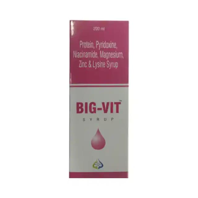 Big Vit Syrup (1 Bottle of 200 ml Syrup)