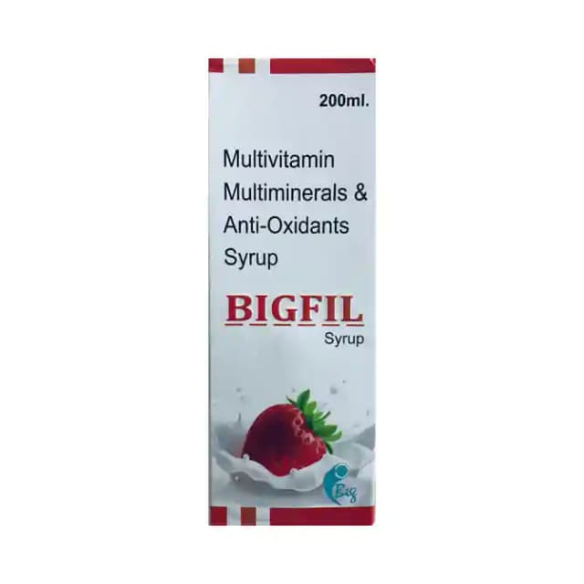 Bigfil Syrup (1 Bottle of 200 ml Syrup)