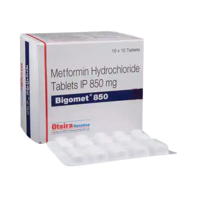 Bigomet 850 (10 tablets in 1 strip)