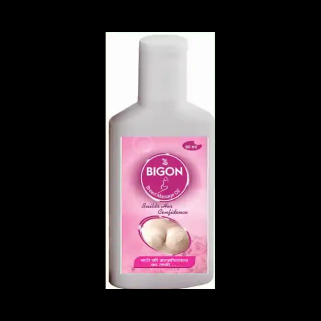 Bigon Breast Massage Oil (1 Bottle of 60 ml Oil)
