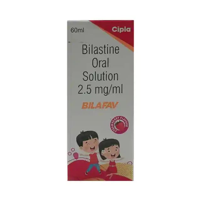 Bilafav Oral Solution Strawberry (60 ml in 1 bottle)