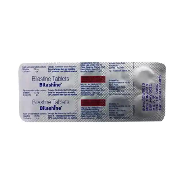 Bilashine (10 tablets in 1 strip)