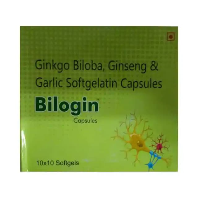 Bilogin Soft Gelatin (1 Strip Of 10 soft gelatin capsules)