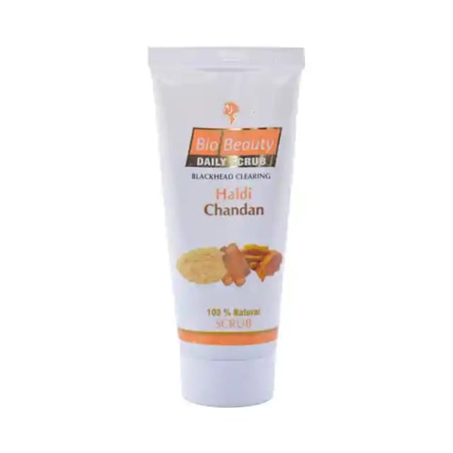 Bio Beauty Daily Scrub Haldi Chandan (1 Tube Of 60 gm Scrub)