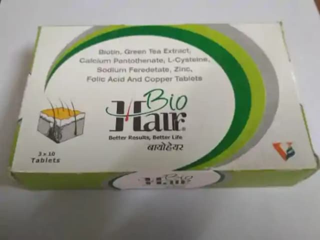 Bio Hairr (1 Strip Of 10 tablets)
