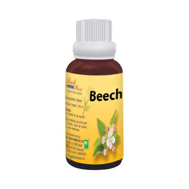 Bio India Bach Flower Beech (1 Bottle of 100 ml Dilution)