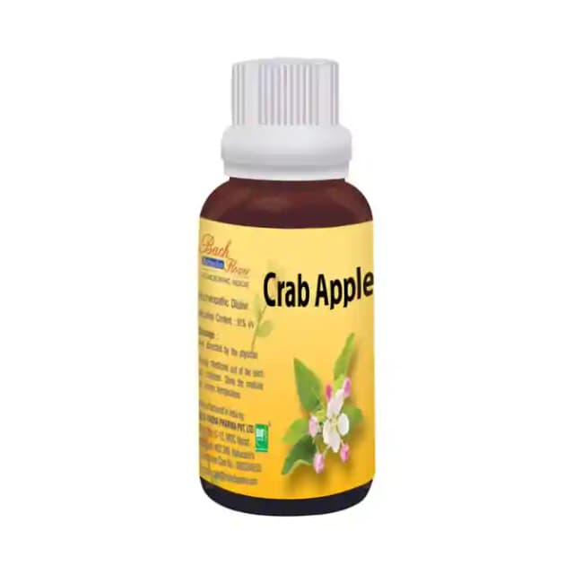 Bio India Bach Flower Crab Apple (1 Bottle of 30 ml Dilution)