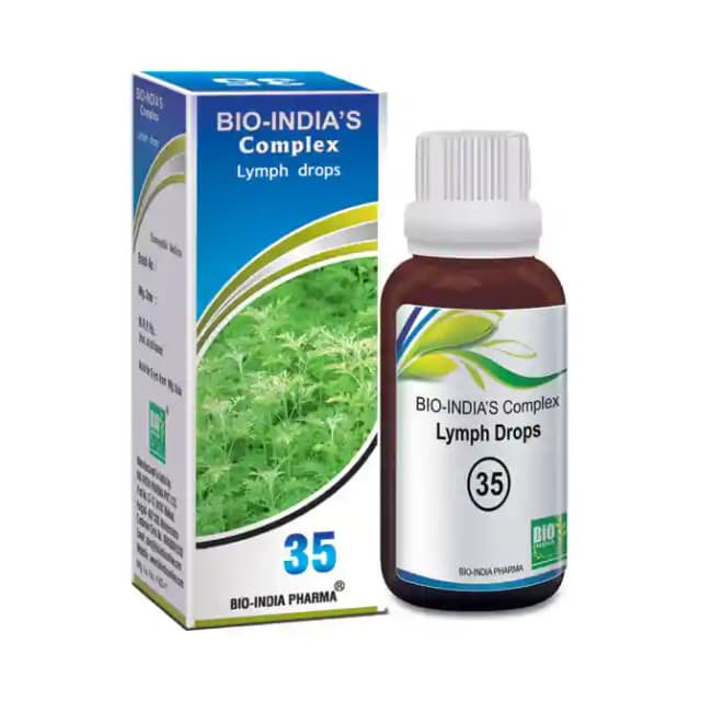 Bio India Complex 35 Lymph Drop (1 Bottle of 30 ml Drop)