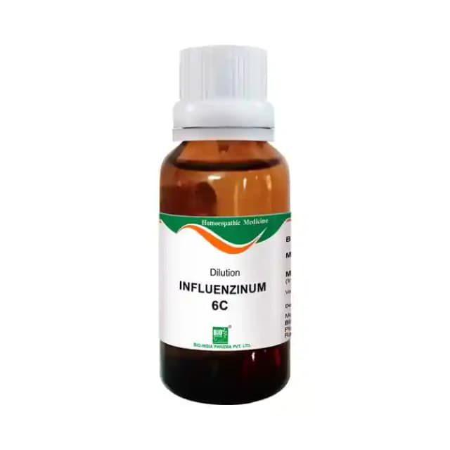 Bio India Influenzinum Dilution 6 CH (1 Bottle of 30 ml Dilution)