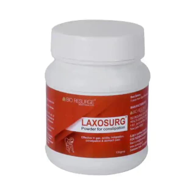 Bio Resurge Laxosurg Powder (1 Bottle of 100 gm Powder)