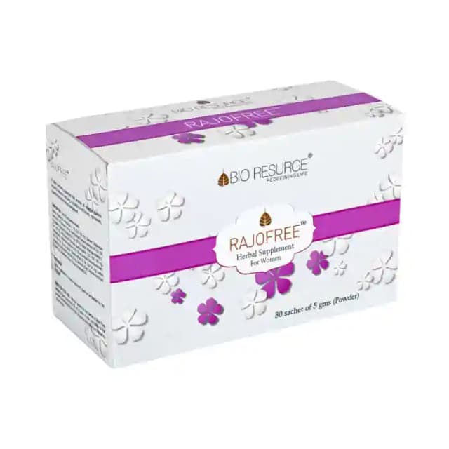 Bio Resurge Rajo Free 5gm Sachet (1 Packet Of 30 Sachets)