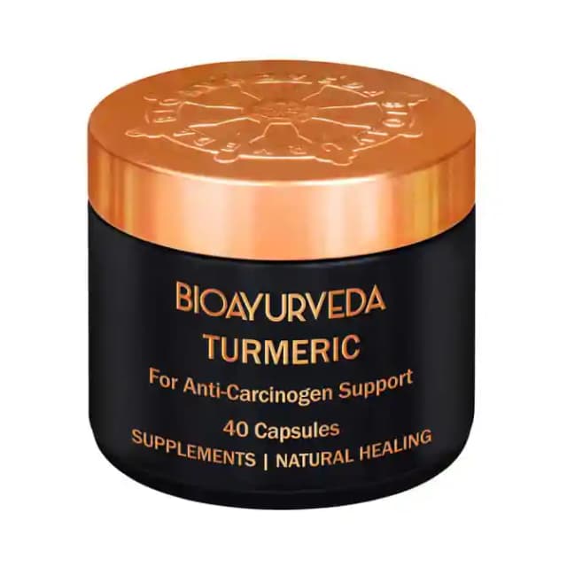 Bioayurveda Turmeric (1 Jar Of 40 capsules)