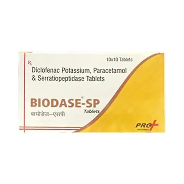 Biodase SP (10 tablets in 1 strip)
