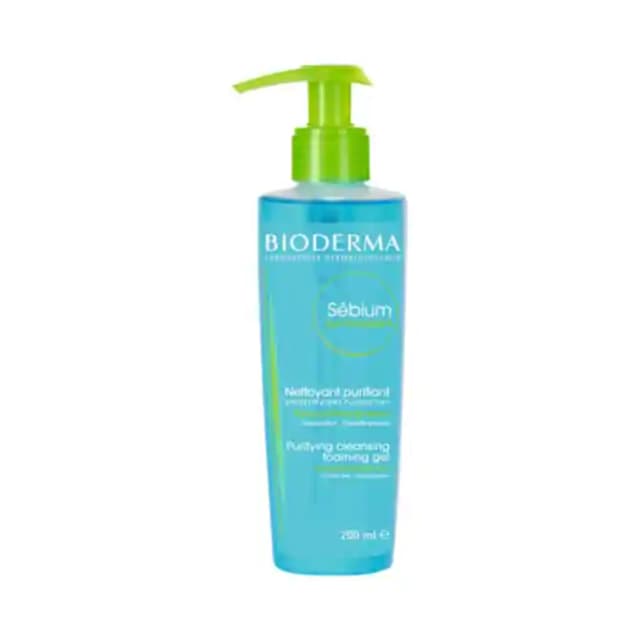Bioderma Sebium Foaming Gel (1 Bottle of 200 ml Face Wash)