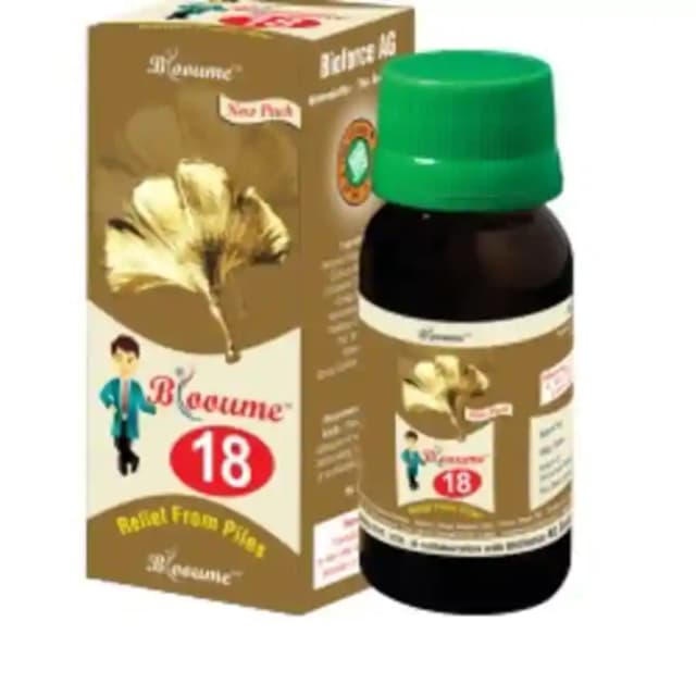 Bioforce Blooume 18 Hemosan Drop (1 Bottle of 30 ml Drop)