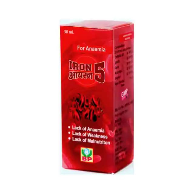 Biohome Iron 5 Drop (1 Bottle of 30 ml Drop)