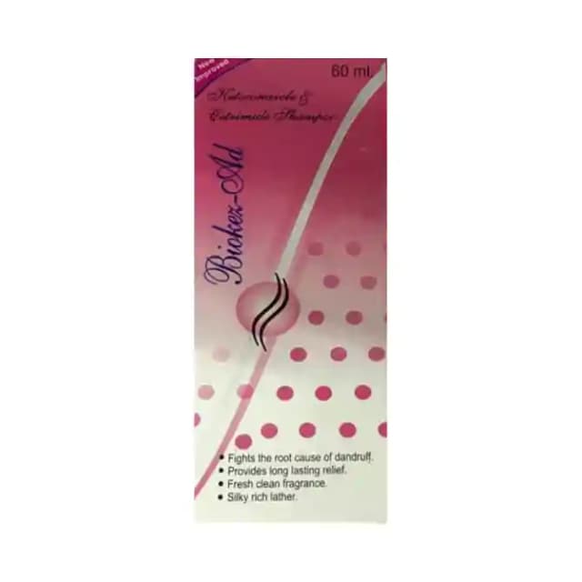 Biokez AD Shampoo (60 ml in 1 bottle)