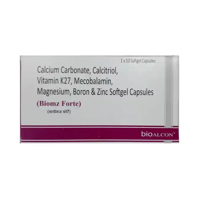 Biomz Forte Soft Gelatin (1 Strip Of 10 soft gelatin capsules)