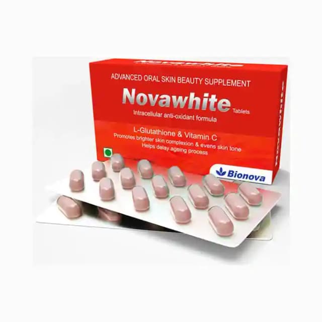 Bionova Novawhite Glutathione (1 Packet Of 30 tablets)