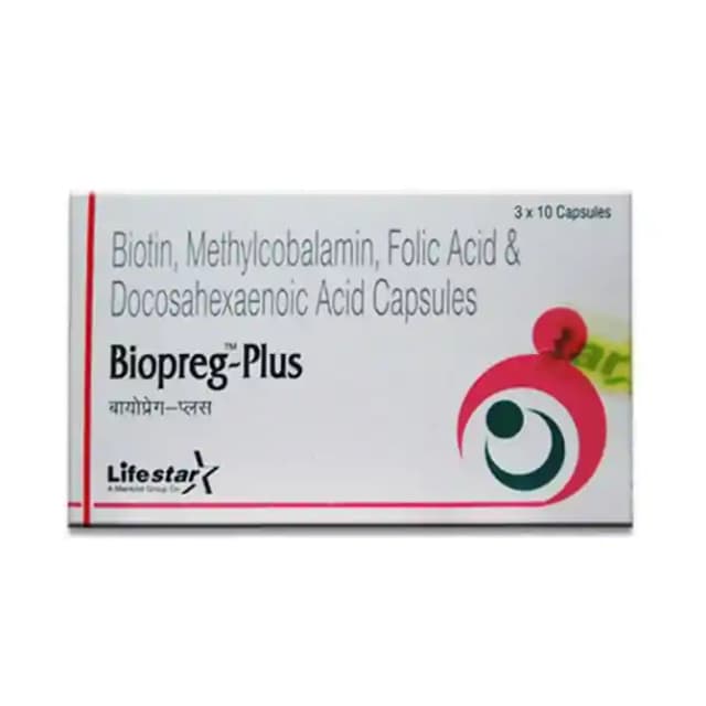 Biopreg Plus (1 Strip Of 10 capsules)