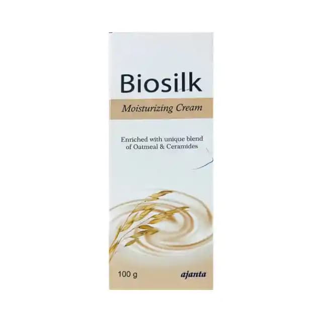 Biosilk Moisturizing Cream (1 Tube Of 100 gm Cream)