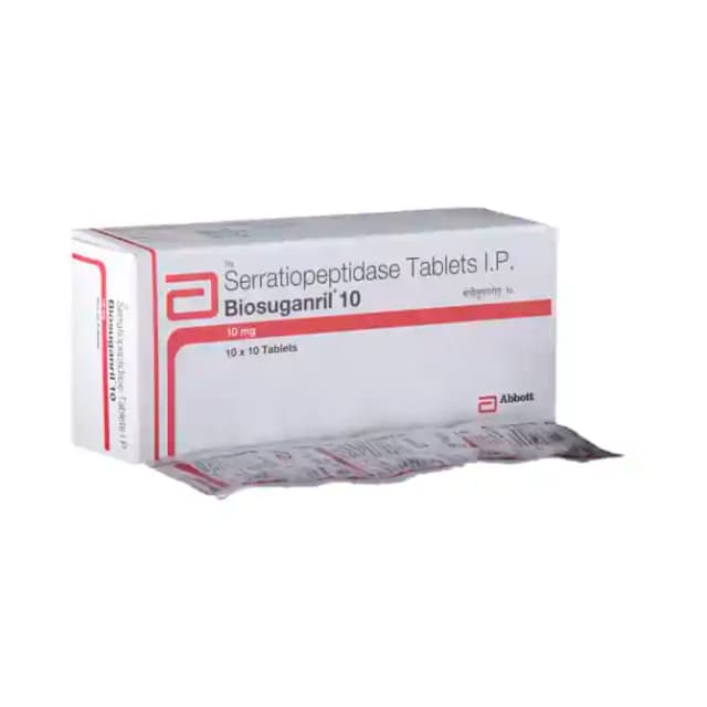 Biosuganril 10 (10 tablets in 1 strip)