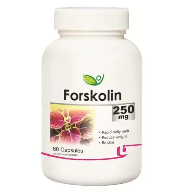 Biotrex Forskolin 250mg (1 Bottle of 60 capsules)