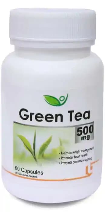 Biotrex Green Tea 500mg (1 Bottle of 60 capsules)