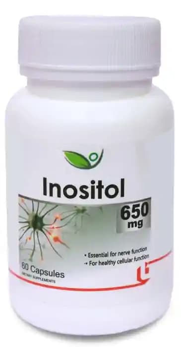 Biotrex Inositol 650mg (1 Bottle of 60 capsules)