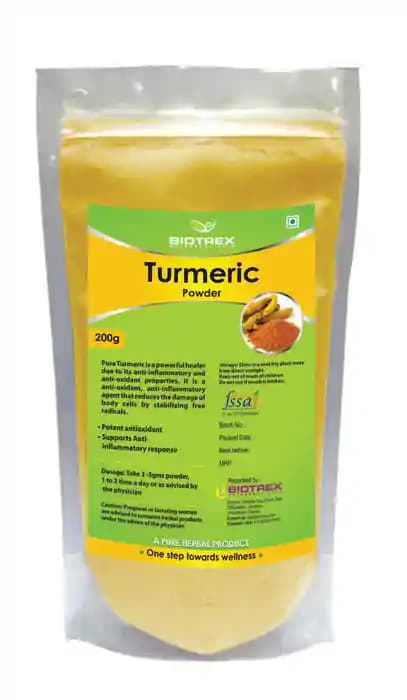 Biotrex Turmeric Herbal Powder (1 Packet Of 200 gm Powder)