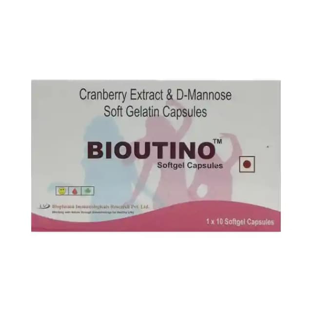 Bioutino Softgel (1 Strip Of 10 soft gelatin capsules)