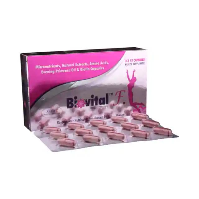 Biovital F (1 Strip Of 15 capsules)
