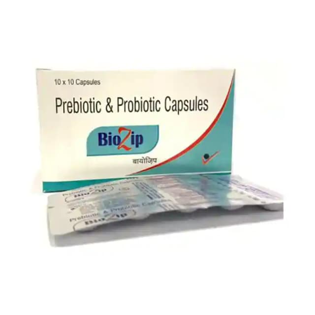 Biozip (1 Strip Of 10 capsules)