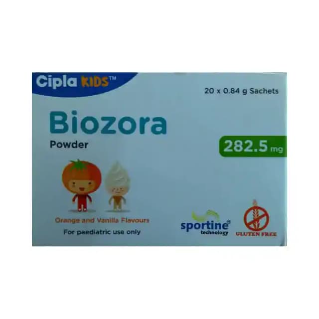 Biozora Powder Orange and Vanilla (1 Sachet Of 0.84 gm Powder)